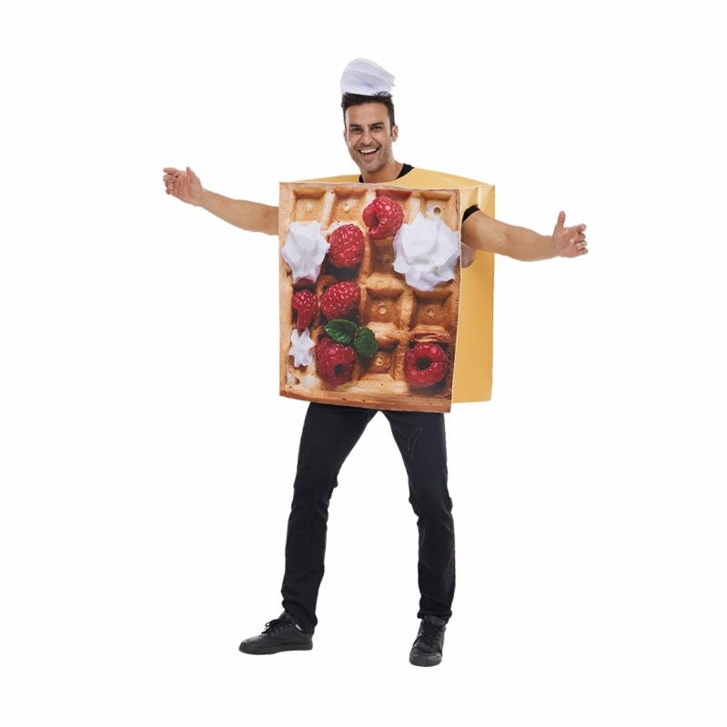Cosplay kostim - Tema jaje, kruh, jagoda torta, hamburger - za odrasle (Brend EYOOYE; Starosna skupina: Odrasli; Godina/Sezona: Ljeto 2025)