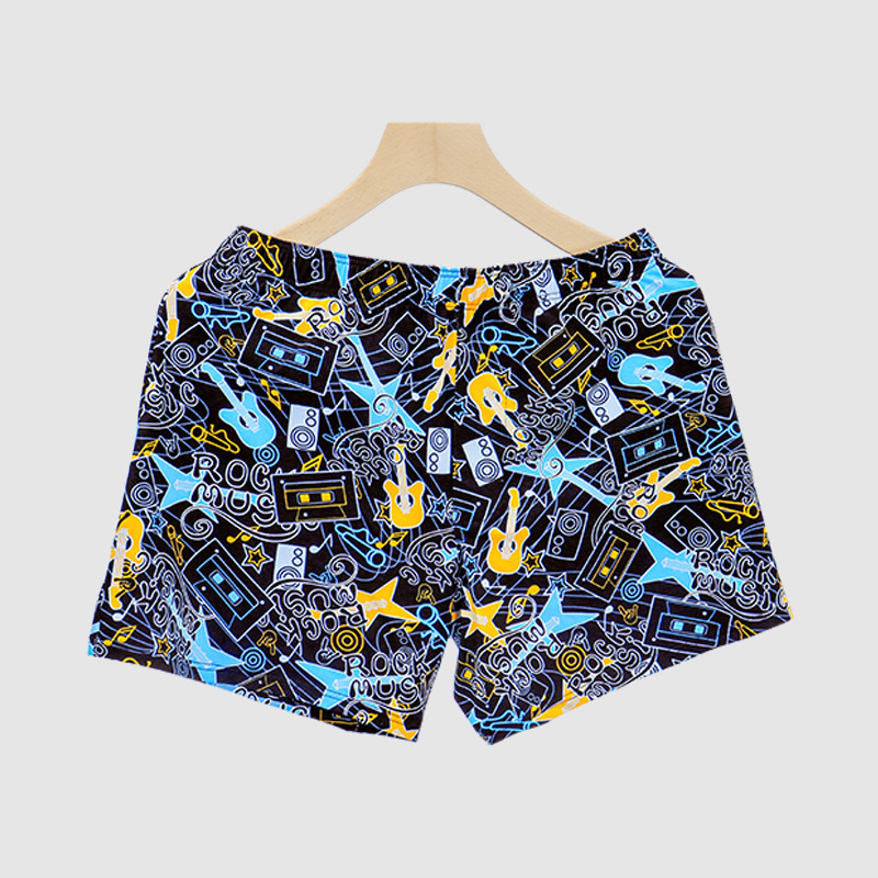 Ανδρικά παντελόνια Arlo – 95–100% βαμβάκι, πλεκτό ύφασμα, μεσαία μέση, μοτίβο graffiti (γράμματα/αριθμοί/ροκ μουσική), ανύψωση γλουτών και μορφοποίηση σώματος