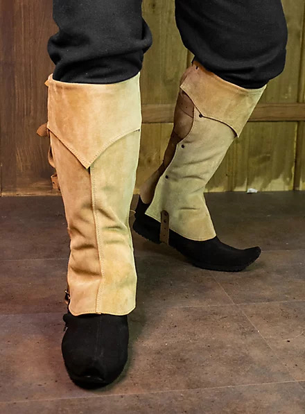 Cosplay zaštitnici potkoljenice - Milel - odrasli - jesen 2022 - vikinški nordijski vintage srednjovjekovni renesansni zaštita za nogu