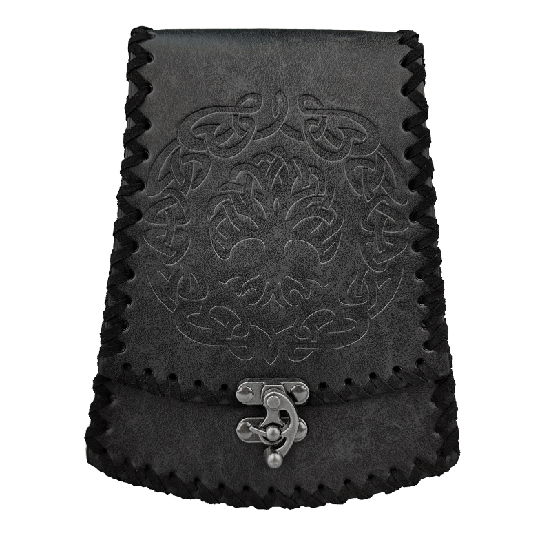 Srednjovjeko torbico sa zvonom za kravu – Sjeverni Viking stil, vintage cosplay rekvizit (Brand Hai fane; Odrasli; Proljeće 2025)