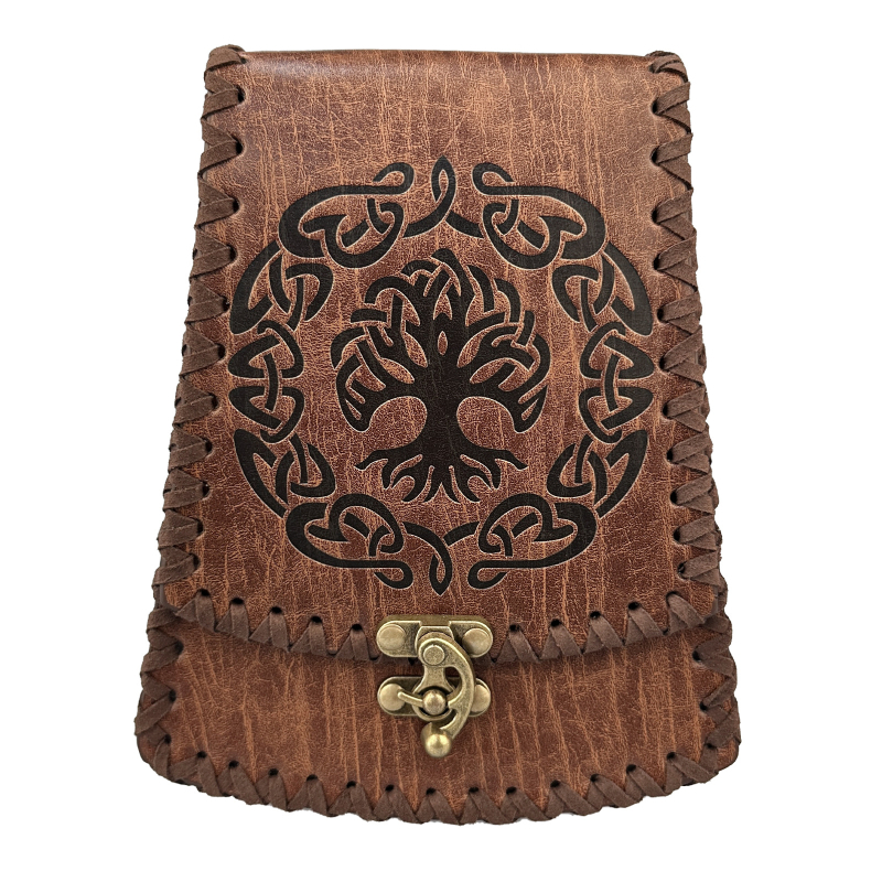 Srednjovjeko torbico sa zvonom za kravu – Sjeverni Viking stil, vintage cosplay rekvizit (Brand Hai fane; Odrasli; Proljeće 2025)