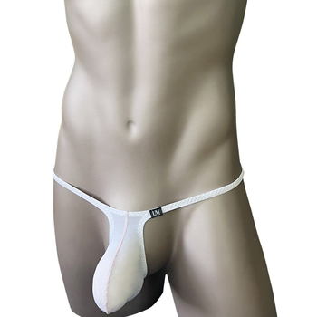 Tanga pentru bărbați Ice Silk, talie joasă, bretele subțiri, respirabil