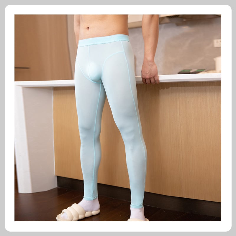 Vyrų Ice Silk kelnaitės, kvėpuojančios ir sportinės, mezgimo audinys, pagrindinė medžiaga: nailonas, vidurinė juosmens