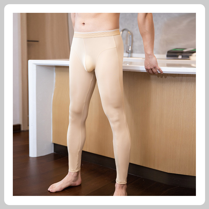 Vyrų Ice Silk kelnaitės, kvėpuojančios ir sportinės, mezgimo audinys, pagrindinė medžiaga: nailonas, vidurinė juosmens