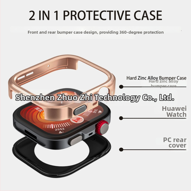 Pouzdro na hodinky Huawei Fit4/4Pro | zinková zliatina, polokovová konštrukcia, Zhuo zhizhi