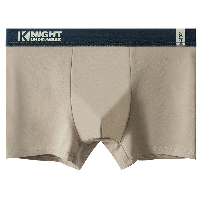 Ανδρικά βαμβακερά μποξέρ, διαπνέοντα και αντιβακτηριακά, μεσαία μέση, μονόχρωμο σχέδιο, πλεκτό ύφασμα, βασικό ύφασμα 90–95% βαμβάκι, επένδυση καβάλου 90–95% βαμβάκι