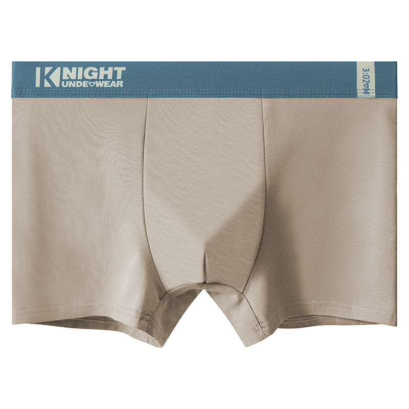 Ανδρικά βαμβακερά μποξέρ, διαπνέοντα και αντιβακτηριακά, μεσαία μέση, μονόχρωμο σχέδιο, πλεκτό ύφασμα, βασικό ύφασμα 90–95% βαμβάκι, επένδυση καβάλου 90–95% βαμβάκι