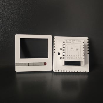 Vosk Panou de termostat pentru aer condiționat central, carcasă din plastic și telecomandă LCD