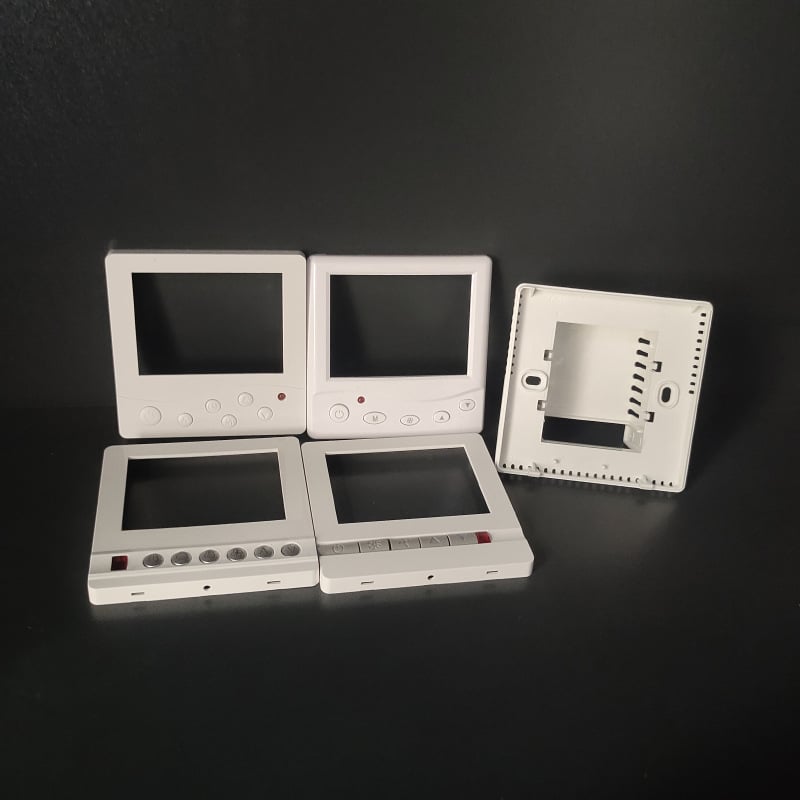 Vosk Panou de termostat pentru aer condiționat central, carcasă din plastic și telecomandă LCD