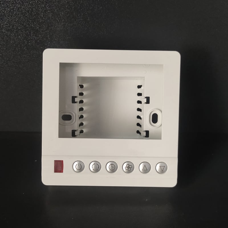 Vosk Panou de termostat pentru aer condiționat central, carcasă din plastic și telecomandă LCD