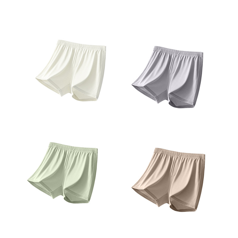 Muške pidžama hlače - prozračne, pletivo od poliesterskih vlakana, srednji pojas, jednobojni uzorak, podrška prepona: Spandex 90–95%
