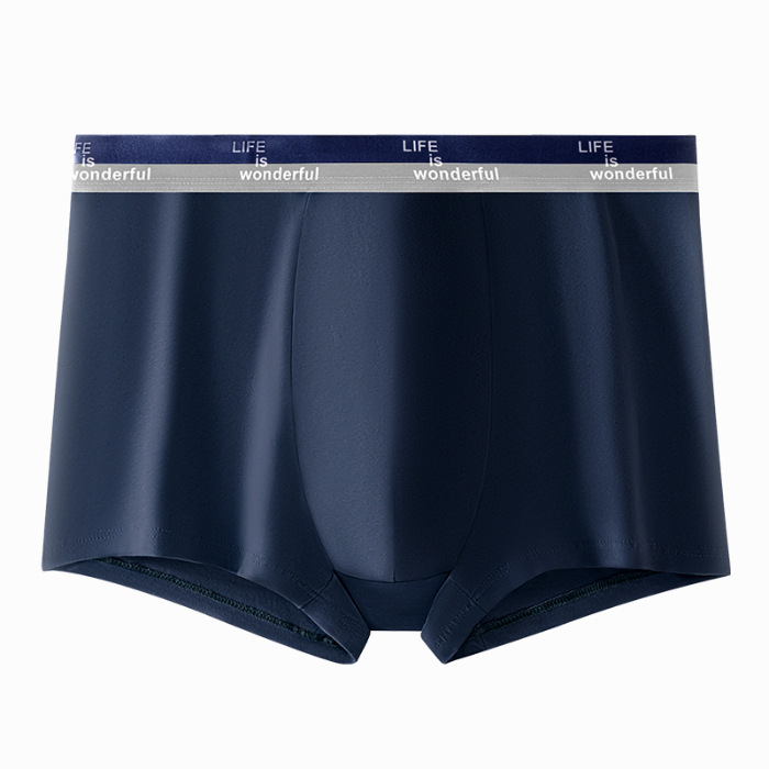 Meeste bokserid, 95–100% puuvillast kudum, keskmise taljejojojoonega, hingavad ja elastsed, kirkšnies vooder viskoos 80–90%.