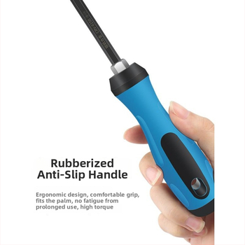 Deer Fairy Dviejų galvų atsuktuvų rinkinys: kryžminė (Phillips) ir plokščia galvutė, daugiafunkcis namų demontavimui ir remontui – anglies plienas