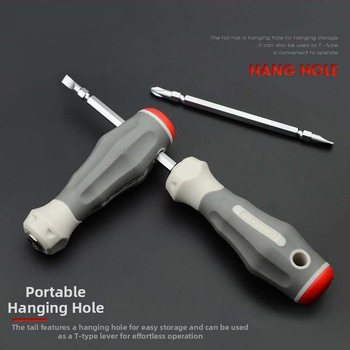 Veržtuvų rinkinys – kryžminė ir plokščia galvutė, dviejų galų, iš anglies plieno, buities įrankių rinkinys