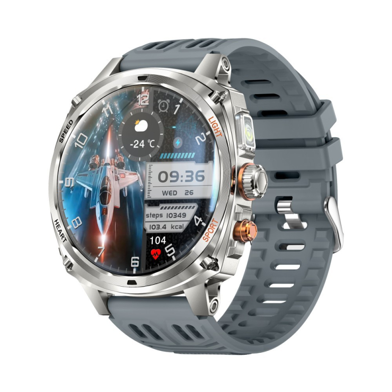 V95 pametni sat s AMOLED zaslonom, praćenje zdravlja (srčani ritam, krvni tlak, zasićenost kisikom, praćenje sna), Bluetooth pozivi, trajanje baterije 15–21 dan, vodootporan