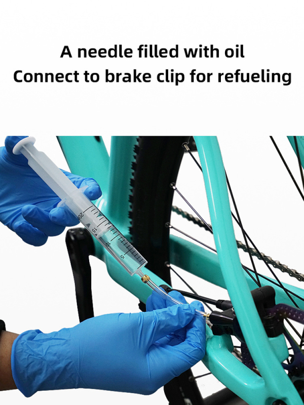 Unealtă de umplere a uleiului pentru frânele cu disc ale bicicletelor de drum - plastic, VXM