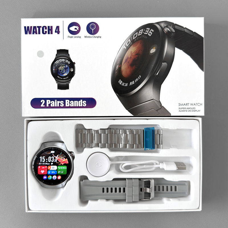 GT5 Pro Smartwatch με πληρωμές NFC, παιχνίδια, μέτρηση γλυκόζης αίματος, κλήσεις Bluetooth, παρακολούθηση καρδιακού ρυθμού