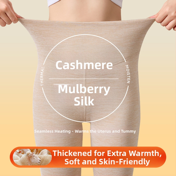 Moteriški aukšto liemens termo leginsai su fliso apdaila, poliesteris, 251–300 g/m²