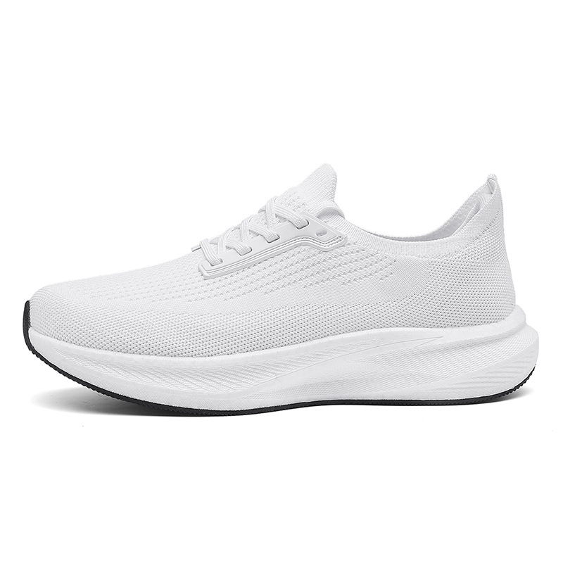 Unisex spordijalatsid laia ninaga – Flyknit ülaosa, libisemiskindel vastupidav tald, paelad, kaaratoetus, hingav vooder