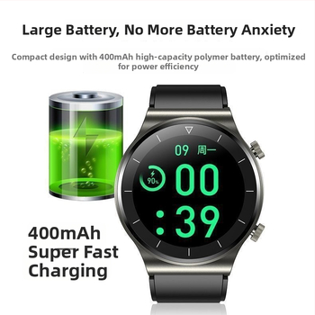 Smartwatch GT3 cu Bluetooth, rezistență la apă zilnică, ecran TFT tactil, carcasă din aliaj de aluminiu, încărcare magnetică