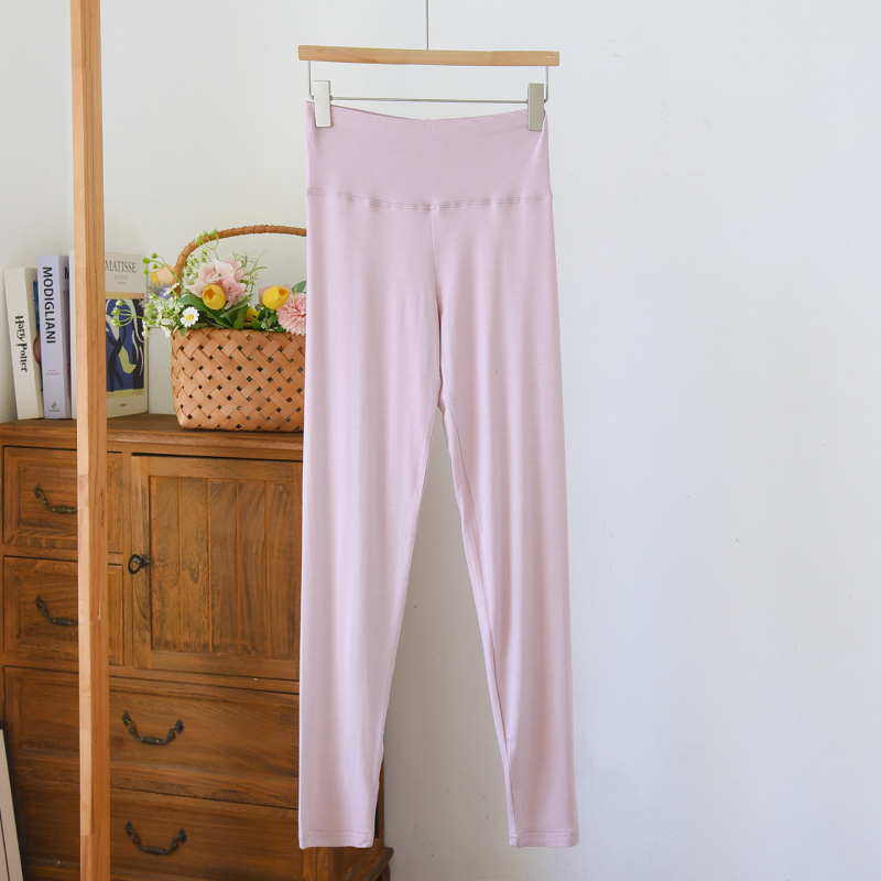 Дамски термални клинове, висока талия, безшевни, тънки, умерено топли, плат: изкуствен модал върху вискоза (94,6% вискоза)