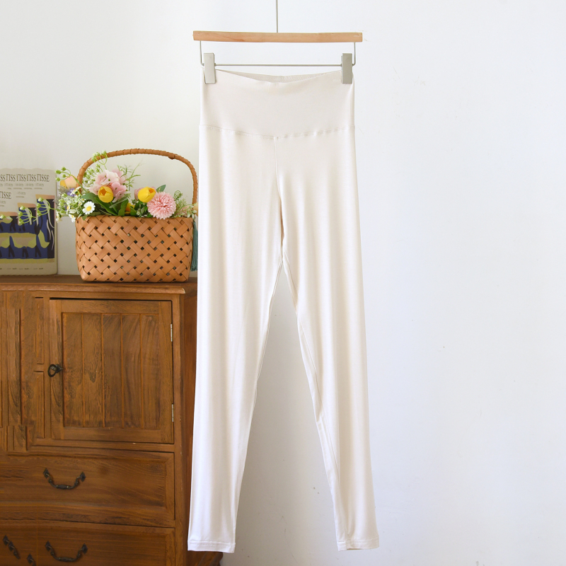 Дамски термални клинове, висока талия, безшевни, тънки, умерено топли, плат: изкуствен модал върху вискоза (94,6% вискоза)