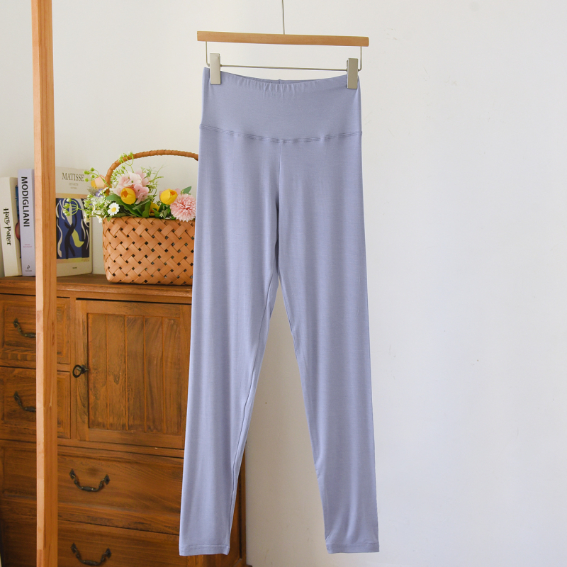 Дамски термални клинове, висока талия, безшевни, тънки, умерено топли, плат: изкуствен модал върху вискоза (94,6% вискоза)