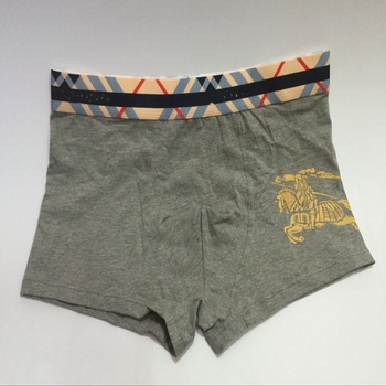 Boxeri bărbați din bumbac, respirabili, talie medie, tricotate, 90–95% bumbac, căptușeală în zona inghinală din spandex