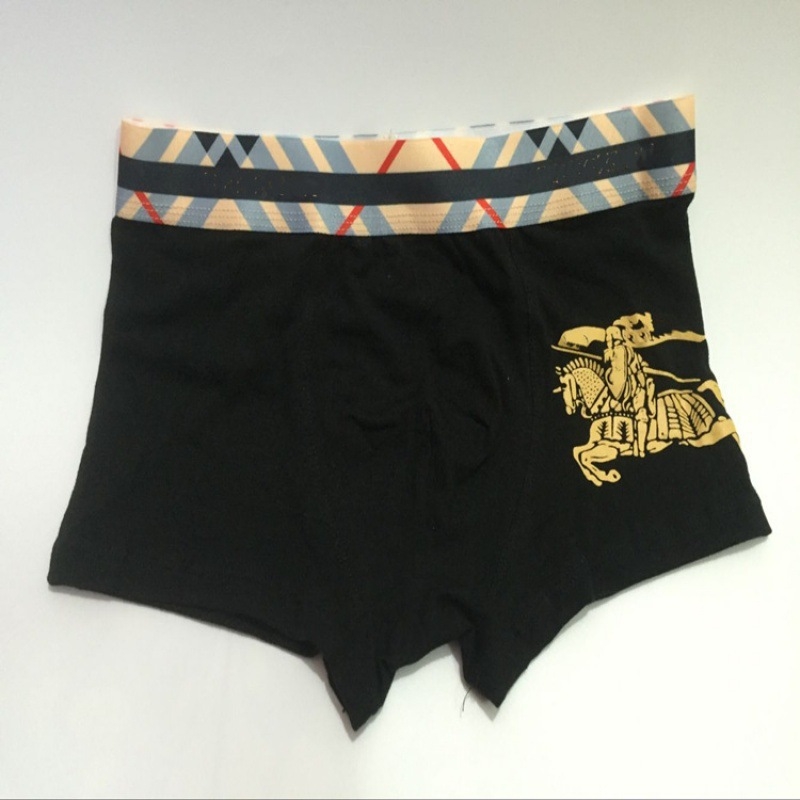 Boxeri bărbați din bumbac, respirabili, talie medie, tricotate, 90–95% bumbac, căptușeală în zona inghinală din spandex