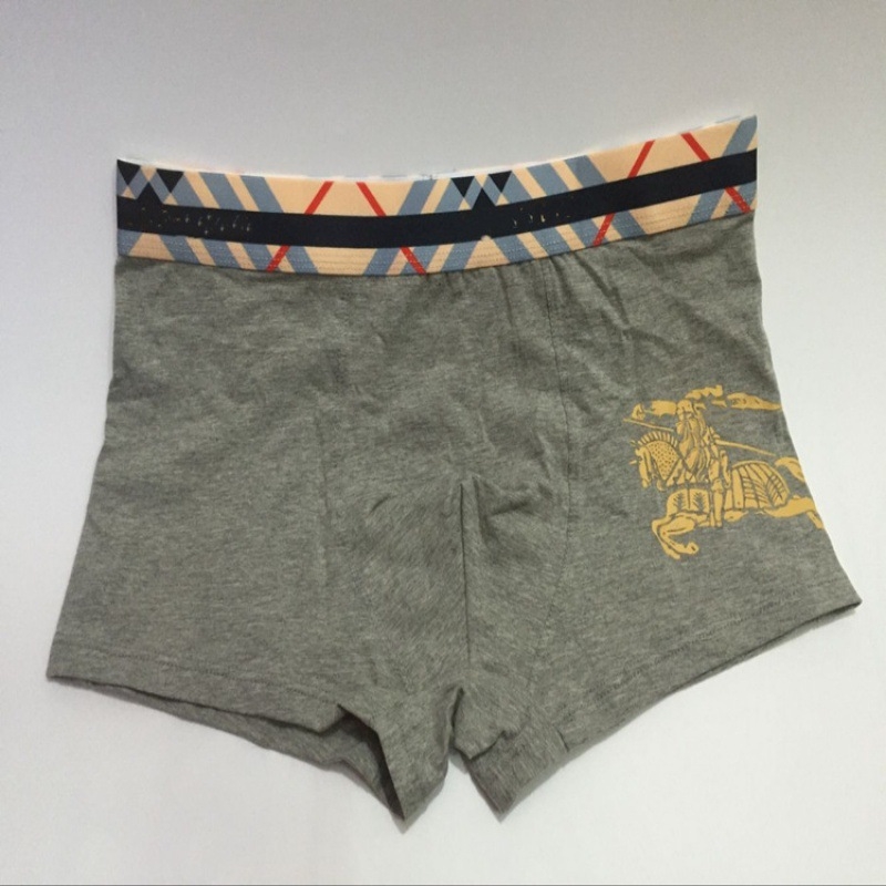 Boxeri bărbați din bumbac, respirabili, talie medie, tricotate, 90–95% bumbac, căptușeală în zona inghinală din spandex