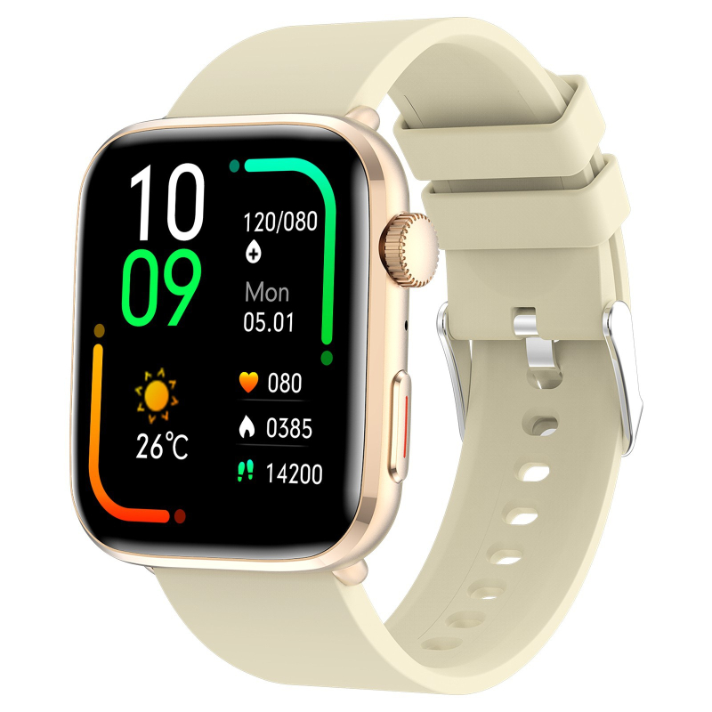 Ceas inteligent T92 cu apeluri Bluetooth, monitorizare ritm cardiac, saturație de oxigen, temperatură corporală și monitorizare somn (apeluri Bluetooth, ritm cardiac, saturație de oxigen, temperatură corporală, monitorizare somn)