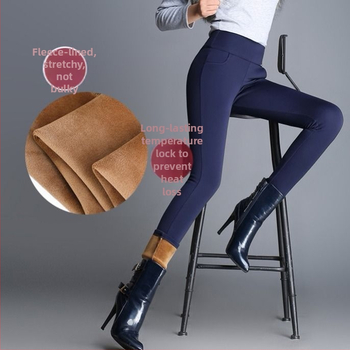 Talve leggings fliisvooderiga, kõrge vöökoht, kõhu kontroll, paksud ja elastsed