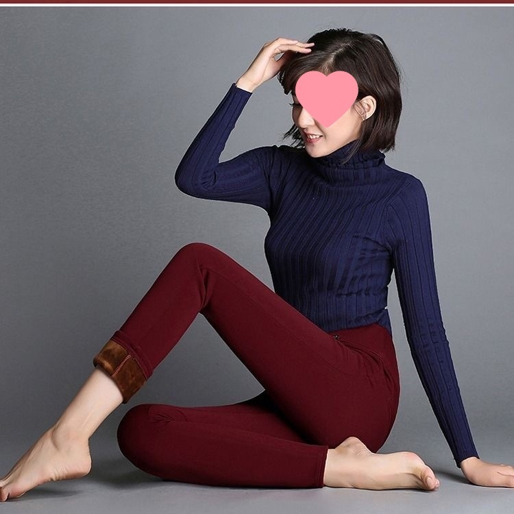 Talve leggings fliisvooderiga, kõrge vöökoht, kõhu kontroll, paksud ja elastsed