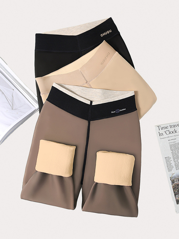 Sokk-leggingsid saapikujude stiilis, soojad, elastsed