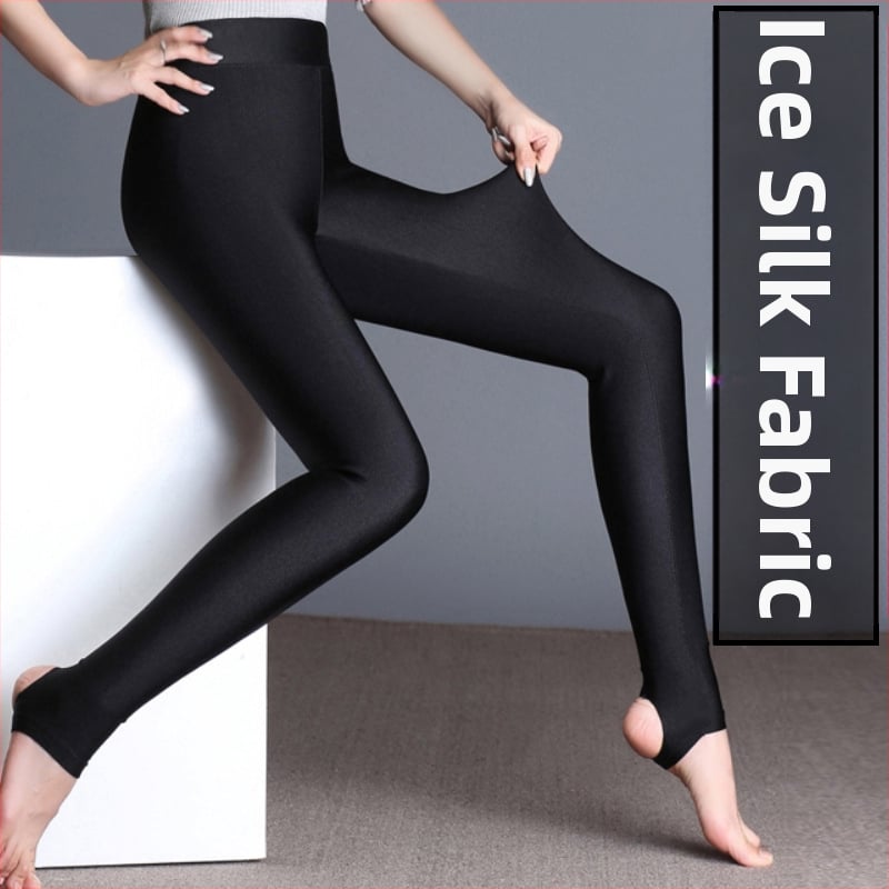 Legging’id (kõrge vöökoht/kitne) – kõrge vöökoht, kits lõige, 9/10 pikkus, õhuke kangas