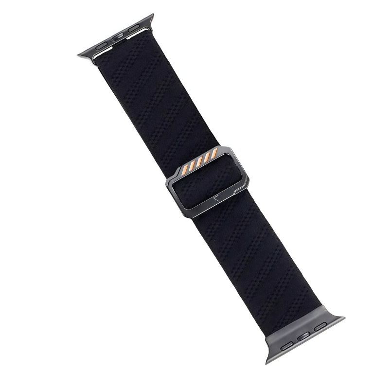 Najlonski tkan remen za Apple Watch s klizačkom kopčom i japanskom kopčom, kompatibilan s širinama 18/20/22 mm.