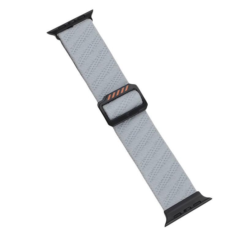 Najlonski tkan remen za Apple Watch s klizačkom kopčom i japanskom kopčom, kompatibilan s širinama 18/20/22 mm.