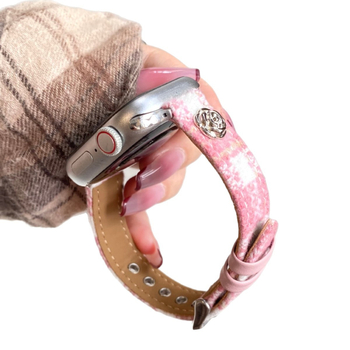 Brățară de ceas din lână – minimalistă, compatibilă Apple Watch, cataramă cu pin