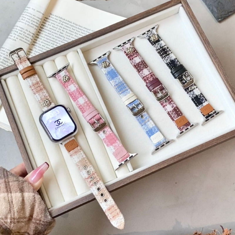 Brățară de ceas din lână – minimalistă, compatibilă Apple Watch, cataramă cu pin