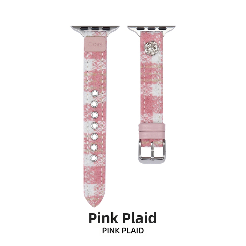 Brățară de ceas din lână – minimalistă, compatibilă Apple Watch, cataramă cu pin