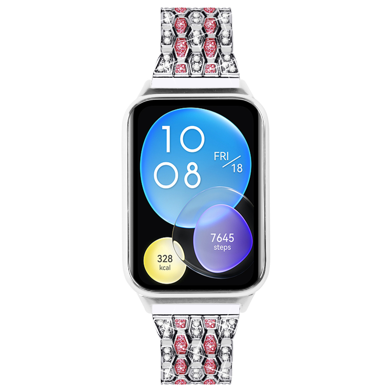 Bratara din aliaj metalic pentru ceasuri inteligente, compatibilă cu Xiaomi 8/9 Pro și Redmi 4/5, design cu cinci mărgele în trei rânduri, lățime 20 mm, greutate 50 g