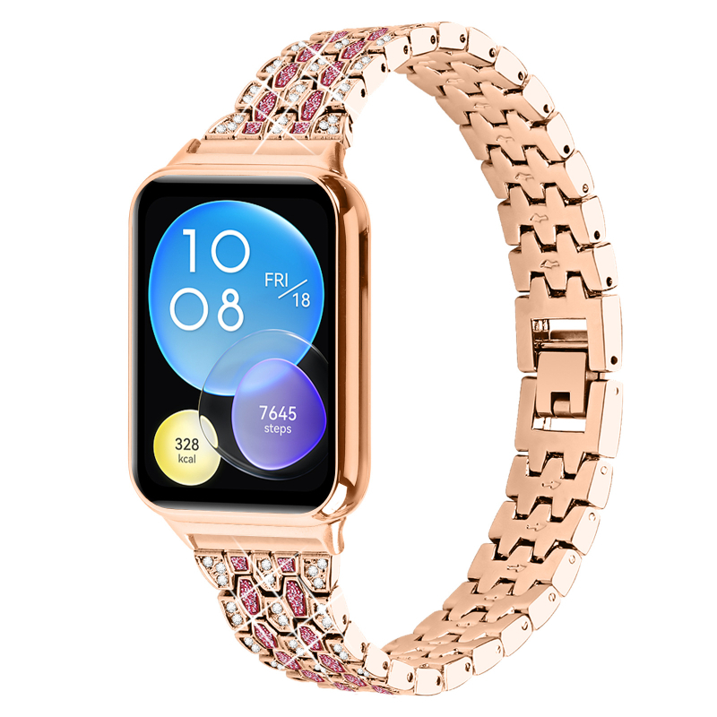 Bratara din aliaj metalic pentru ceasuri inteligente, compatibilă cu Xiaomi 8/9 Pro și Redmi 4/5, design cu cinci mărgele în trei rânduri, lățime 20 mm, greutate 50 g