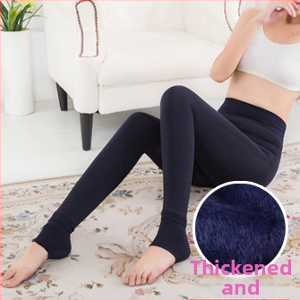 Naised ühes tükis jalgadega kinnised leggingid, soojad, Korea stiilis kitsas lõige, Pearl Velvet kangas, spandaks-polüester segu