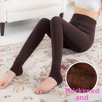 Naised ühes tükis jalgadega kinnised leggingid, soojad, Korea stiilis kitsas lõige, Pearl Velvet kangas, spandaks-polüester segu