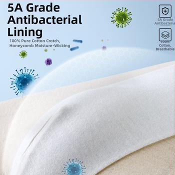 Boxeri pentru bărbați din bumbac, talie medie, tricot, în dungi, respirabili