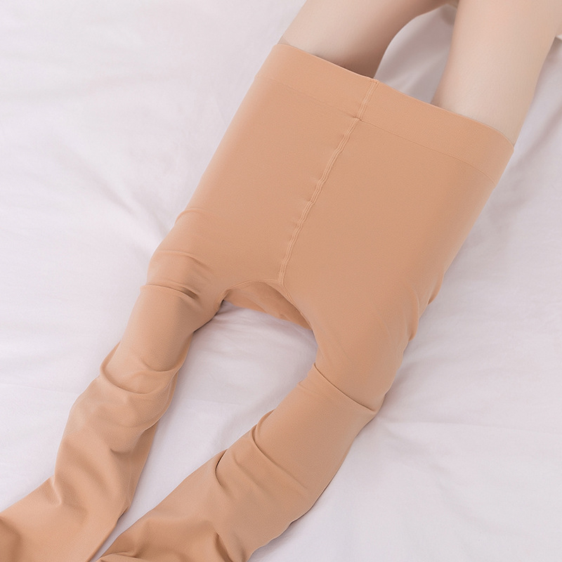 Colanți dres catifea 120D cu ridicare a șoldurilor și modelare, grosime medie, material din nylon, conținut principal 50–70%