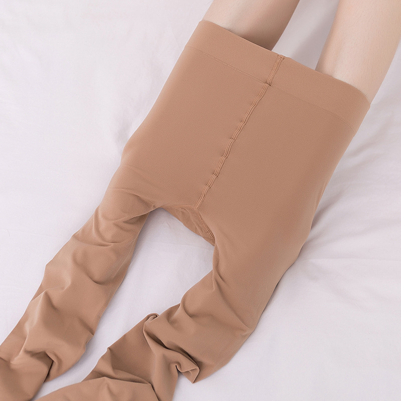 Colanți dres catifea 120D cu ridicare a șoldurilor și modelare, grosime medie, material din nylon, conținut principal 50–70%