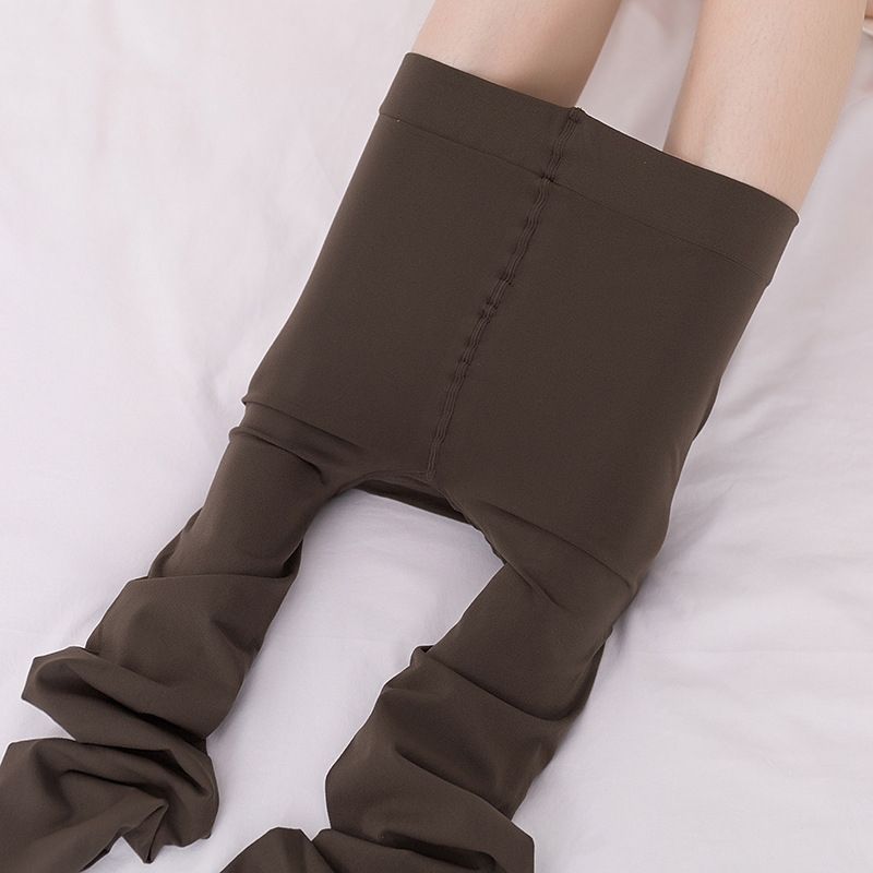 Colanți dres catifea 120D cu ridicare a șoldurilor și modelare, grosime medie, material din nylon, conținut principal 50–70%