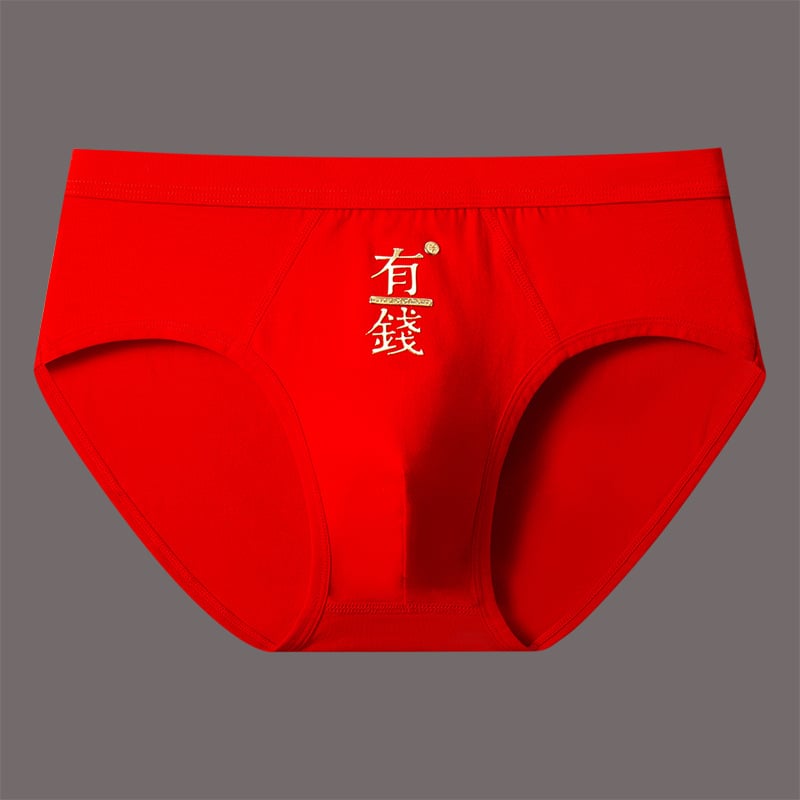 Chiloți bărbați din bumbac, talie medie, respirabili și uscare rapidă, cusături cu patru ace, 90–95% bumbac