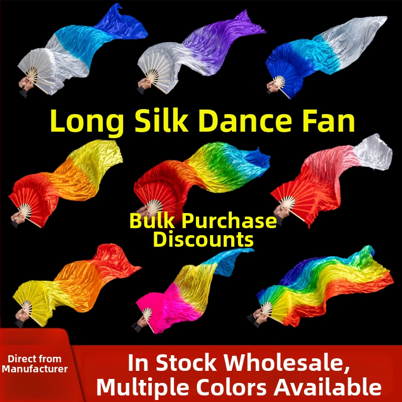 Tančný fán pre štvorcový tanec – gradientný hodváb, Značka: a ride, Dospelí, Jarné 2025